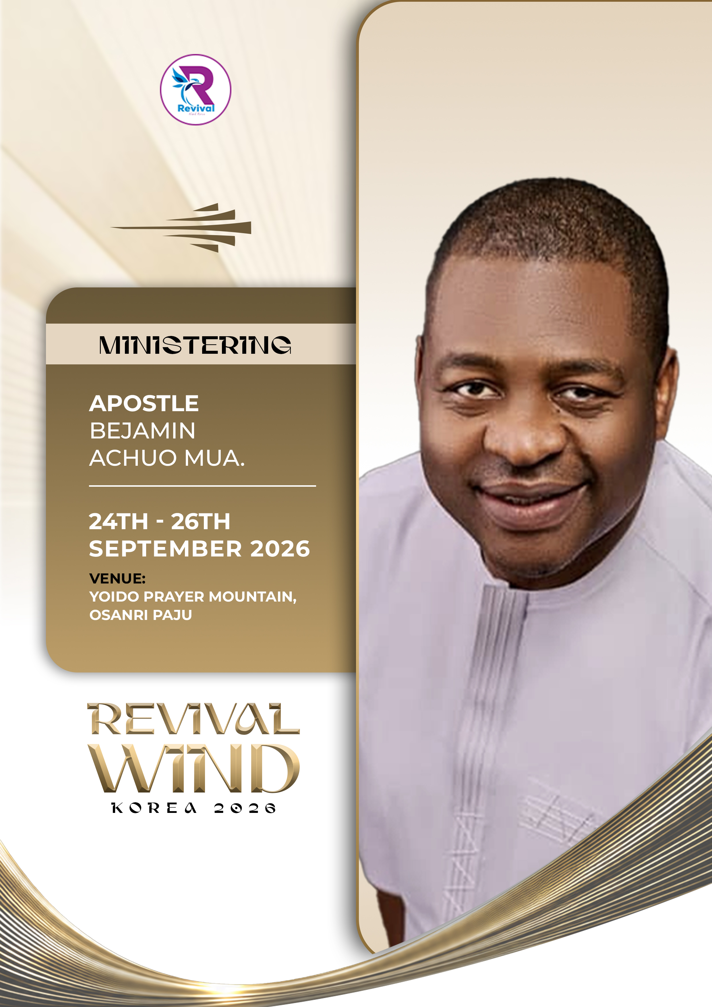 Apostle Benjamin Achuo Mua